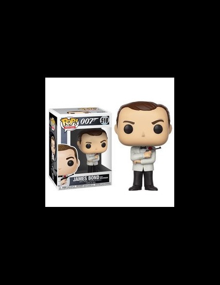 FUNKO - pop James Bond white 007