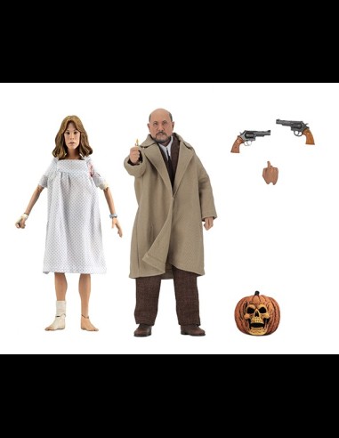 NECA - Halloween 2 Laurie Strode & Dr. Loomis 2pack