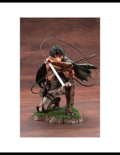 KOTOBUKIYA - Attack on Titan ARTFXJ Statue 1/7 Levi Fortitude Ver. 17 cm 2
