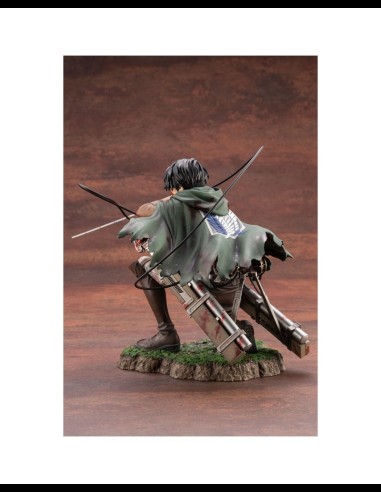 KOTOBUKIYA - Attack on Titan ARTFXJ Statue 1/7 Levi Fortitude Ver. 17 cm