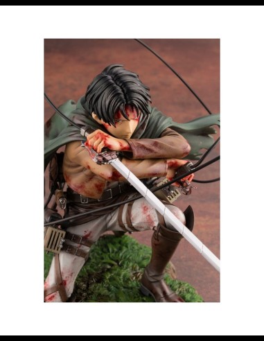 KOTOBUKIYA - Attack on Titan ARTFXJ Statue 1/7 Levi Fortitude Ver. 17 cm