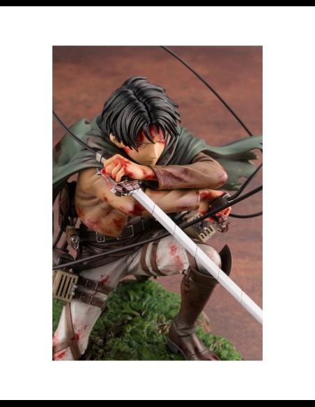 KOTOBUKIYA - Attack on Titan ARTFXJ Statue 1/7 Levi Fortitude Ver. 17 cm