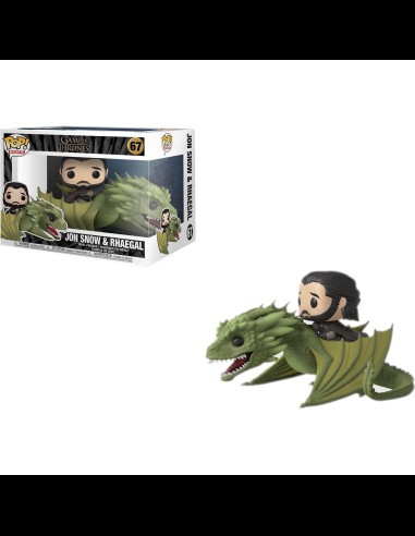 FUNKO - Pop! Rides: Game of Thrones - Jon Snow with Rhaegal