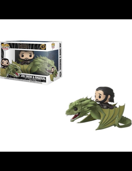 FUNKO - Pop! Rides: Game of Thrones - Jon Snow with Rhaegal