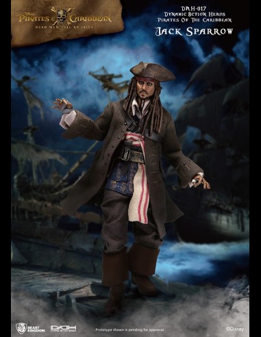 BEAST KINGDOM - Pirati dei Caraibi Jack Sparrow A.Figure