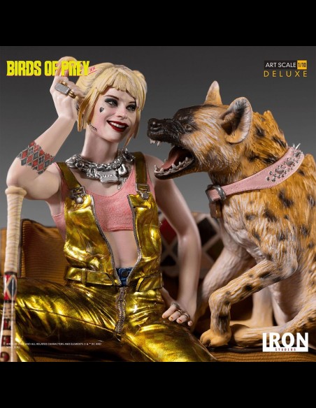 IRON STUDIOS - Birds of Prey Harley Quinn & Bruce statua