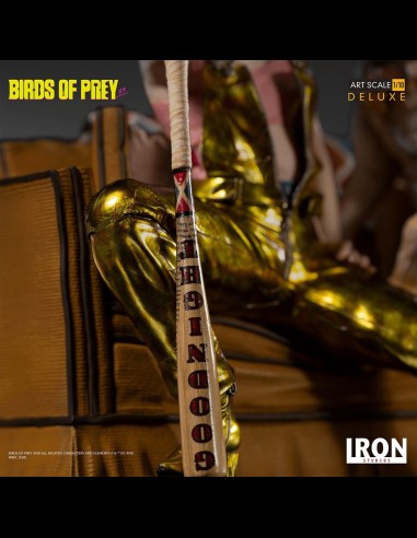 IRON STUDIOS - Birds of Prey Harley Quinn & Bruce statua