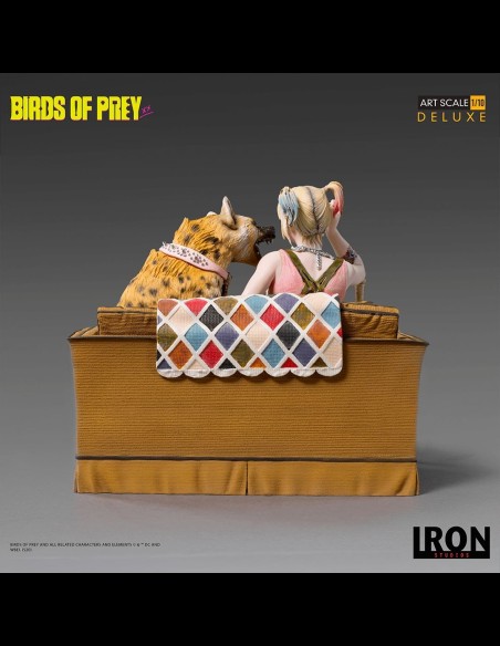 IRON STUDIOS - Birds of Prey Harley Quinn & Bruce statua
