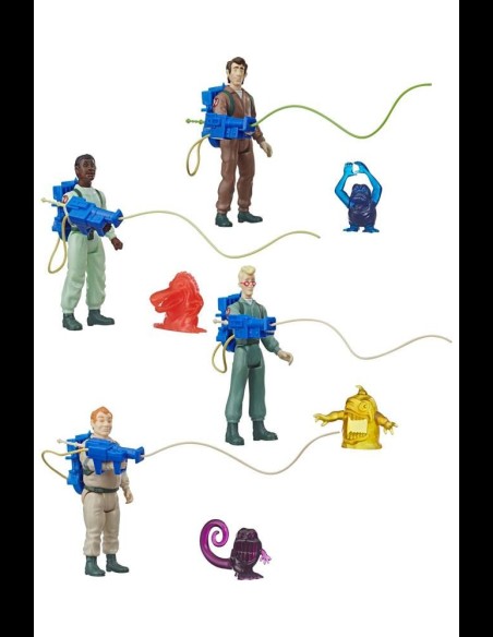 HASBRO - The Real Ghostbusters Kenner Classics Action Figures 13 cm 2020 Wave 1 set di 4