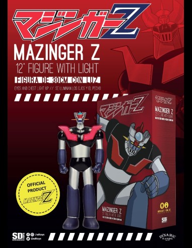 SD TOYS - Mazinger Z with lights action figure 30cm