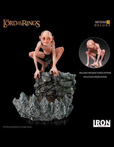 IRON STUDIOS - LOTR Gollum Deluxe 1/10 statua
