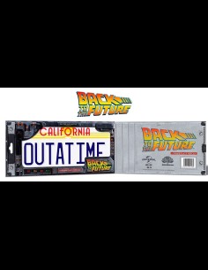 DOCTOR COLLECTOR - Targa Delorean Ritorno al Futuro  2