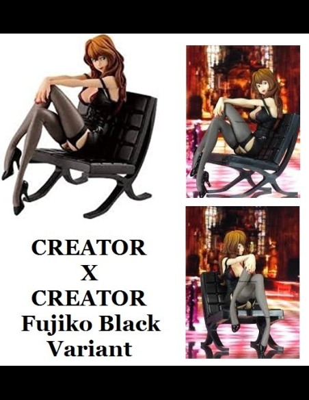 BANPRESTO - Lupin III Creator X Creator Fujiko Black limited