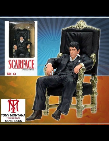 SD TOYS - Scarface Tony Montana in his chair figure