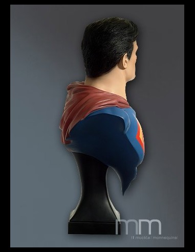 MUCKLE MANNEQUINS - DC Comics: Life Sized Classic Superman Bust