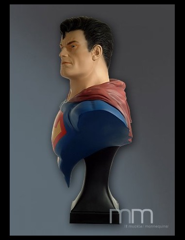 MUCKLE MANNEQUINS - DC Comics: Life Sized Classic Superman Bust