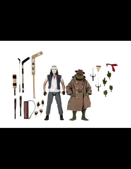 NECA - TMNT Casey Jones & Raphael Disguise 2pack