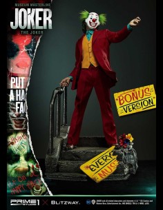 PRIME 1 EXCLUSIVE - The Joker Bonus Version 1:3 Scale Statue