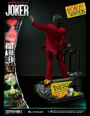 PRIME 1 EXCLUSIVE - The Joker Bonus Version 1:3 Scale Statue