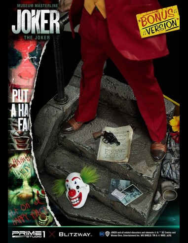 PRIME 1 EXCLUSIVE - The Joker Bonus Version 1:3 Scale Statue