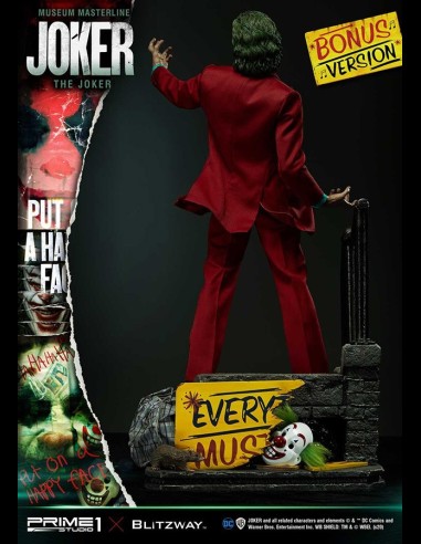 PRIME 1 EXCLUSIVE - The Joker Bonus Version 1:3 Scale Statue