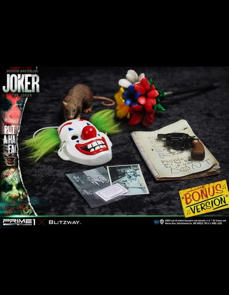 PRIME 1 EXCLUSIVE - The Joker Bonus Version 1:3 Scale Statue