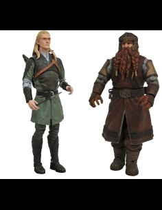 DIAMOND SELECT - LOTR Serie 1 Gimli & Legolas A.Figure
