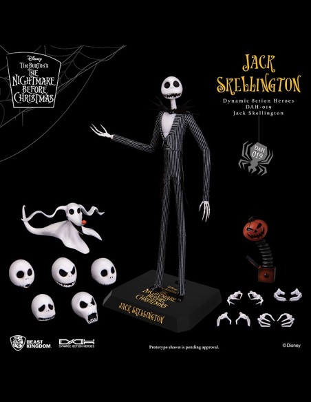 BEAST KINGDOM - NBX Jack Skellington Dynamic Action Heroes