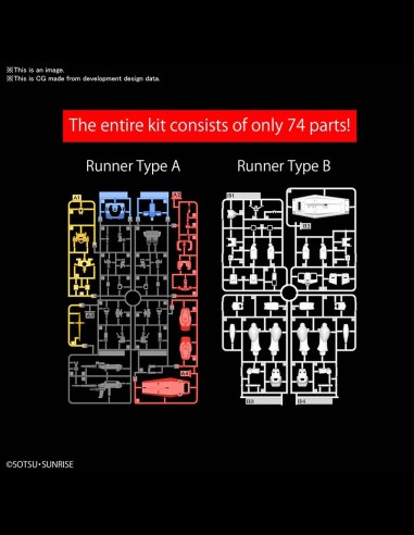 BANDAI - EG Entry Grade GUNDAM RX-78-2 1/144