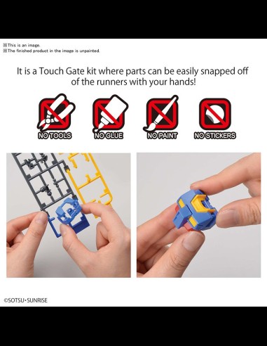 BANDAI - EG Entry Grade GUNDAM RX-78-2 1/144