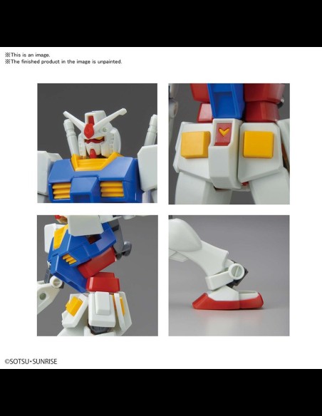 BANDAI - EG Entry Grade GUNDAM RX-78-2 1/144