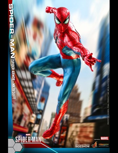 HOT TOYS - Marvel: Spider-Man Game - Spider Armor MK IV Suit 1:6 Scale Figure