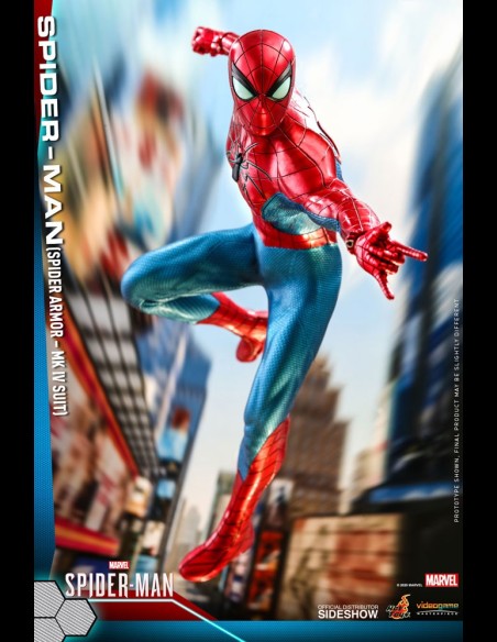 HOT TOYS - Marvel: Spider-Man Game - Spider Armor MK IV Suit 1:6 Scale Figure