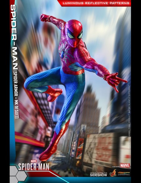 HOT TOYS - Marvel: Spider-Man Game - Spider Armor MK IV Suit 1:6 Scale Figure