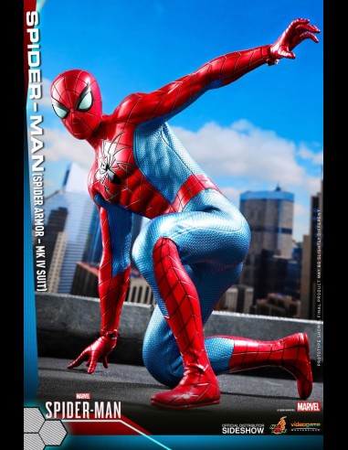 HOT TOYS - Marvel: Spider-Man Game - Spider Armor MK IV Suit 1:6 Scale Figure