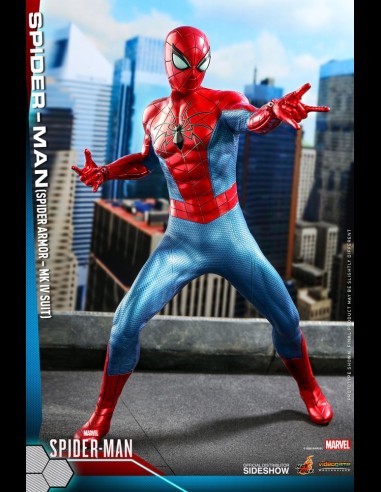 HOT TOYS - Marvel: Spider-Man Game - Spider Armor MK IV Suit 1:6 Scale Figure