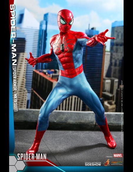 HOT TOYS - Marvel: Spider-Man Game - Spider Armor MK IV Suit 1:6 Scale Figure