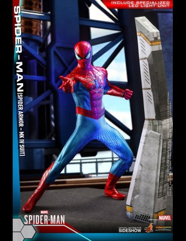 HOT TOYS - Marvel: Spider-Man Game - Spider Armor MK IV Suit 1:6 Scale Figure