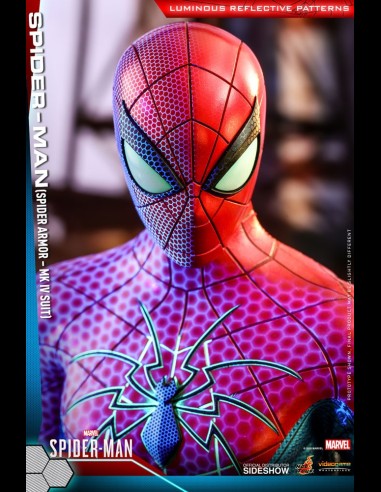 HOT TOYS - Marvel: Spider-Man Game - Spider Armor MK IV Suit 1:6 Scale Figure