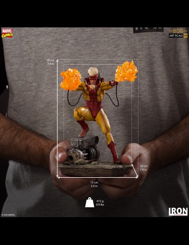 IRON STUDIOS - X-Men Pyro 1/10 ART Statua