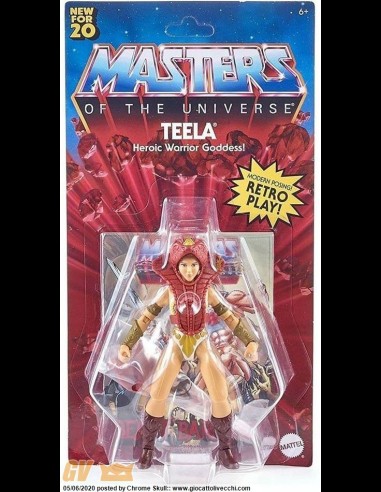 MATTEL - Masters of the Universe: Teela - Origins Actionfigure