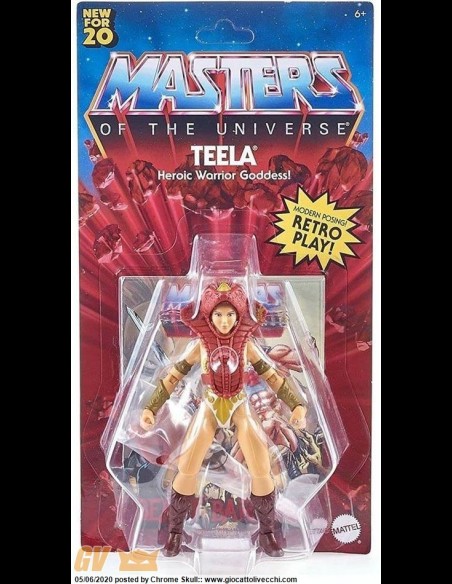 MATTEL - Masters of the Universe: Teela - Origins Actionfigure
