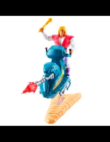 MATTEL - Masters of the Universe: Prince Adam + Sky Sled - Origins Actionfigure