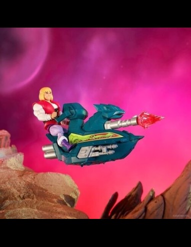 MATTEL - Masters of the Universe: Prince Adam + Sky Sled - Origins Actionfigure