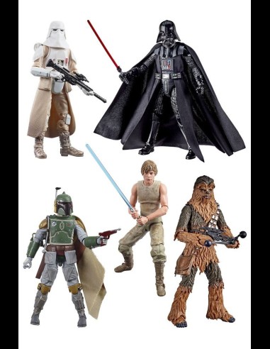 HASBRO - Star Wars Episode V Black Series Action Figures 15 cm 40th Anniversary 2020 Wave 3