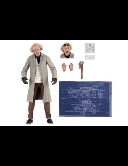 NECA - Back to the Future Doc Brown Ultimate A.Figure