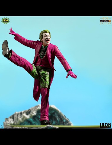 IRON STUDIOS - BATMAN 66 JOKER 1/10 STATUE