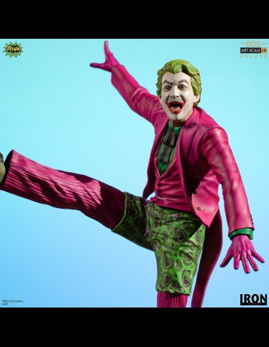IRON STUDIOS - BATMAN 66 JOKER 1/10 STATUE