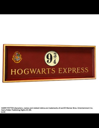 NOBLE - HP HOGWARTS PLATFORM 9 3/4 SIGN