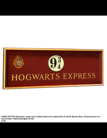 NOBLE - HP HOGWARTS PLATFORM 9 3/4 SIGN
